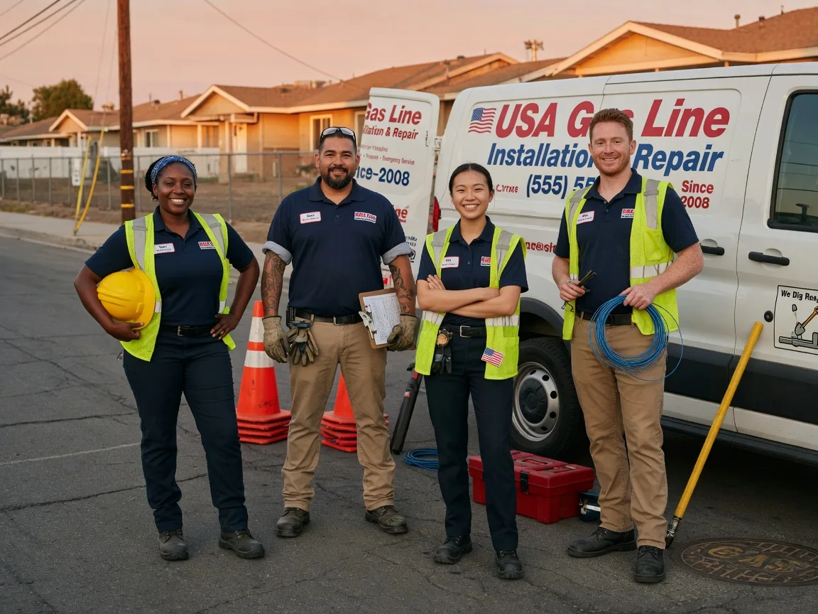 Gas Line Installation company in Santa Rosa, TX